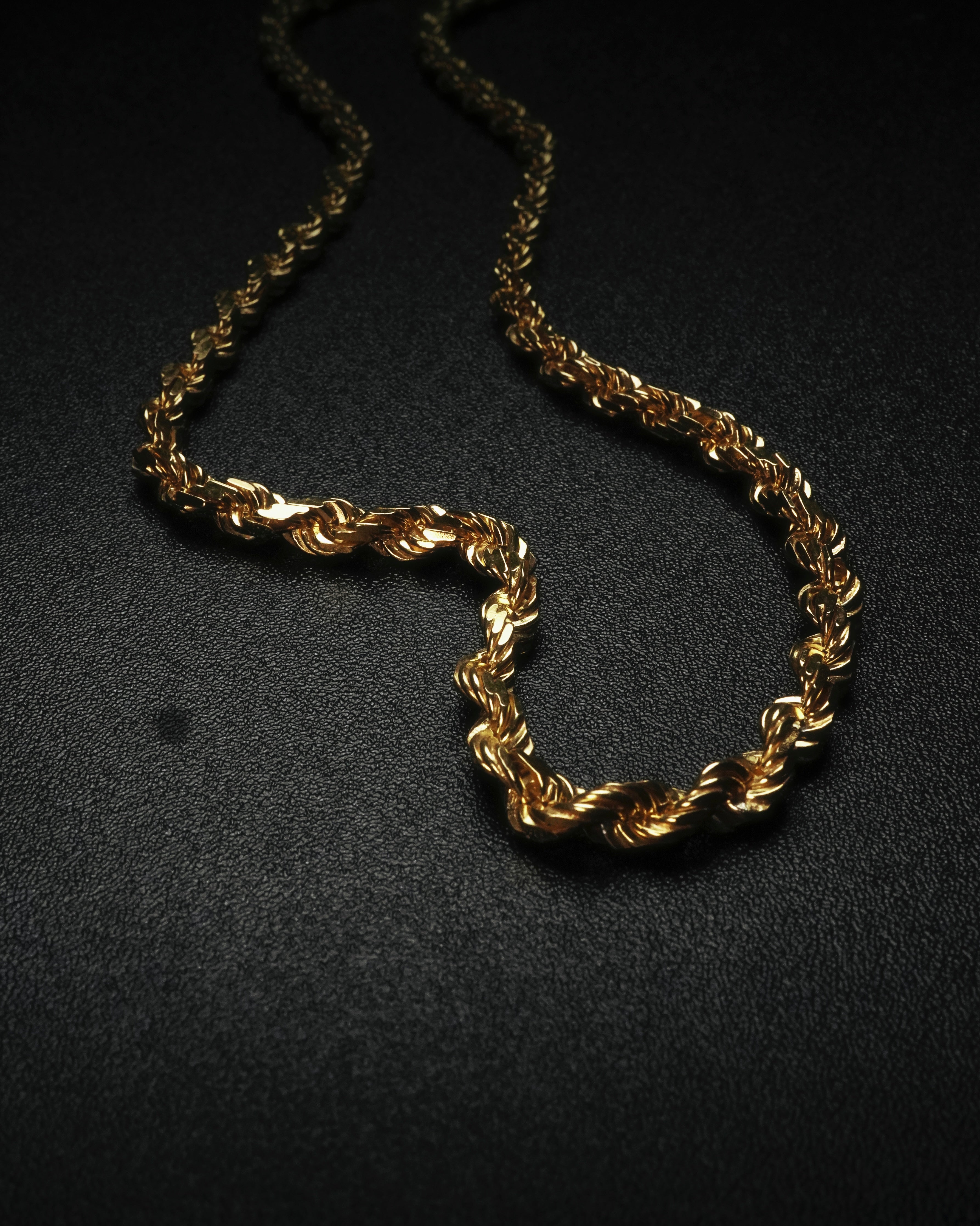 Diamond Cut Cordell Halsband 6mm - 925 silver