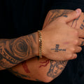 Cuban Link Armband 6mm HERR - Kejsar