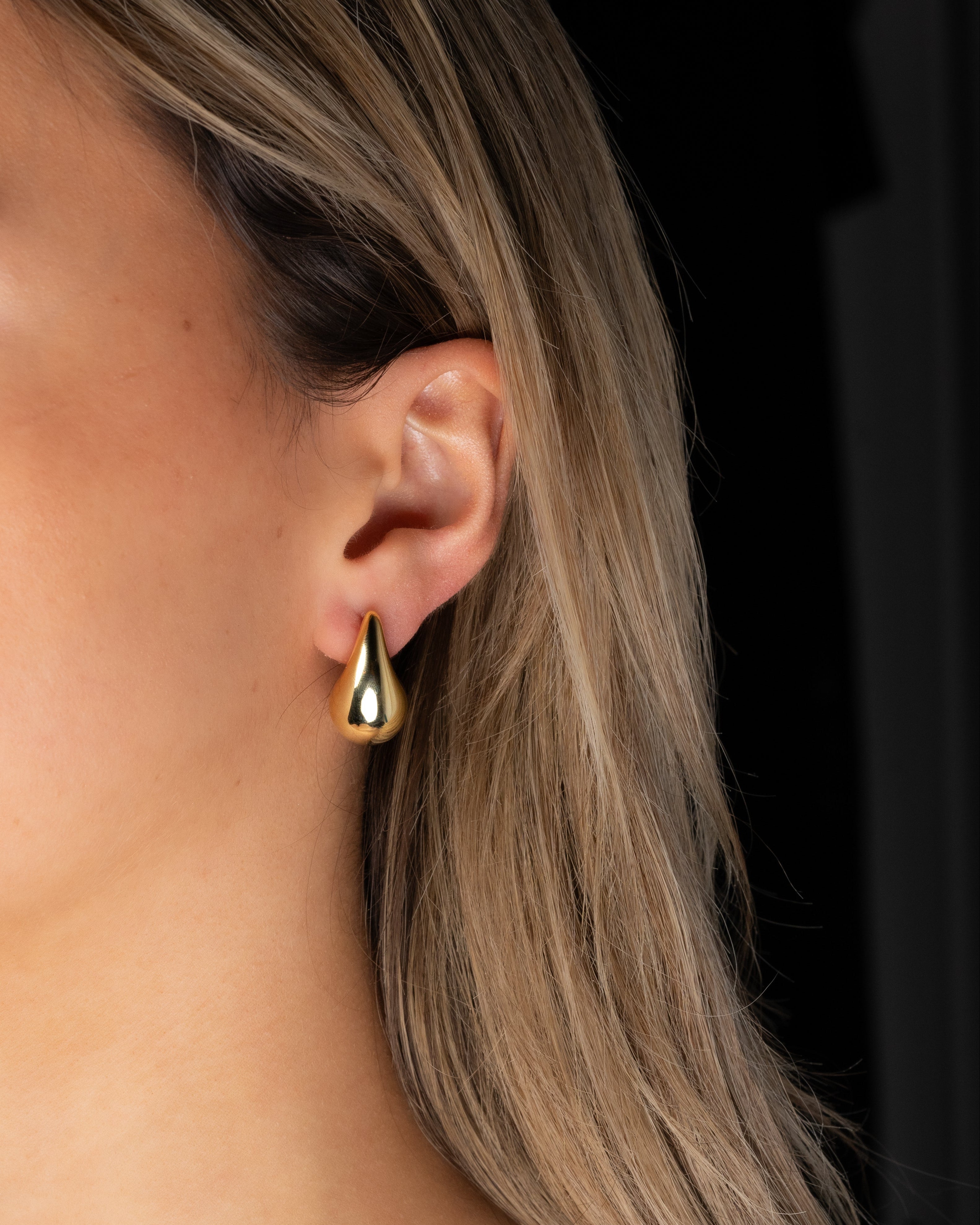 Silver / Gold Drops Earrings