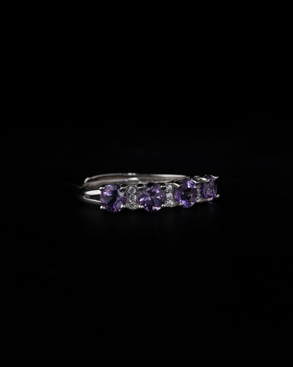 Violet Glow Ring